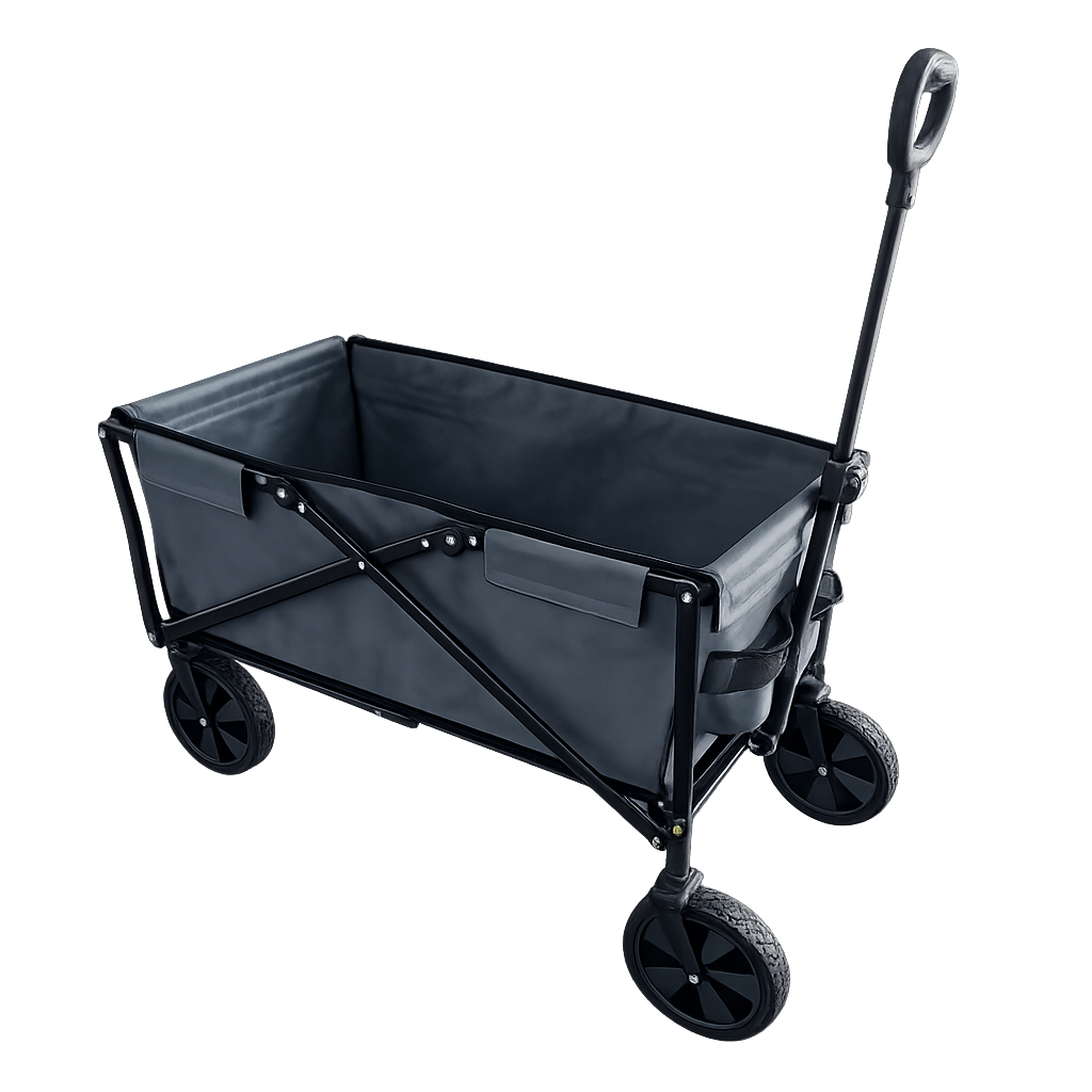 Faltbarer Bollerwagen 90L | robust, leicht & platzsparend