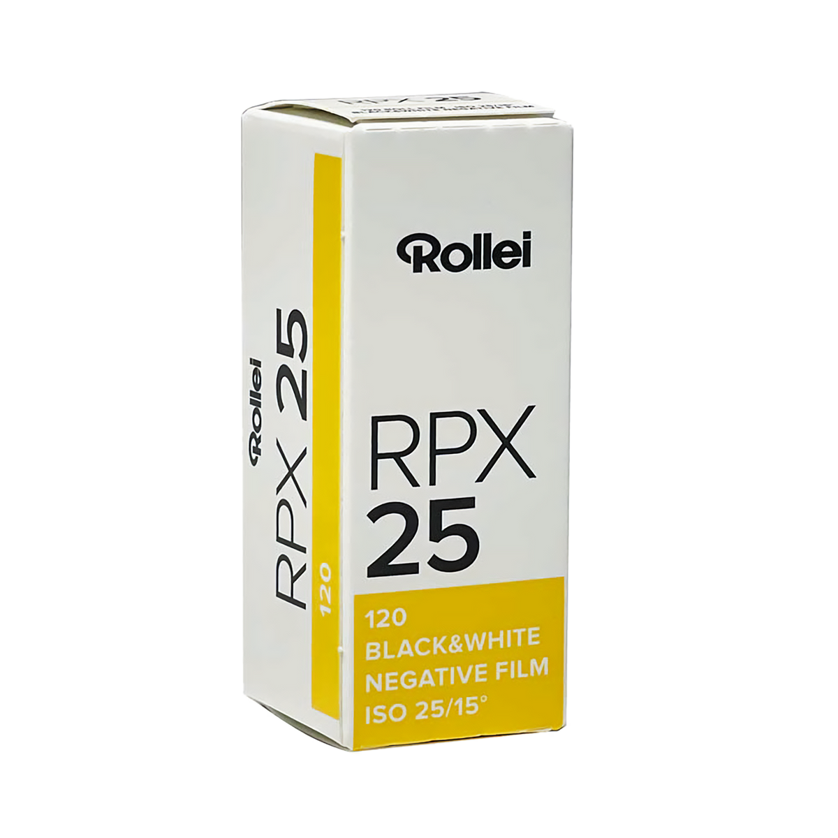 RPX Schwarzweiß-Negativfilm | 35 mm & Rollfilm | ISO 25 / 100 / 400