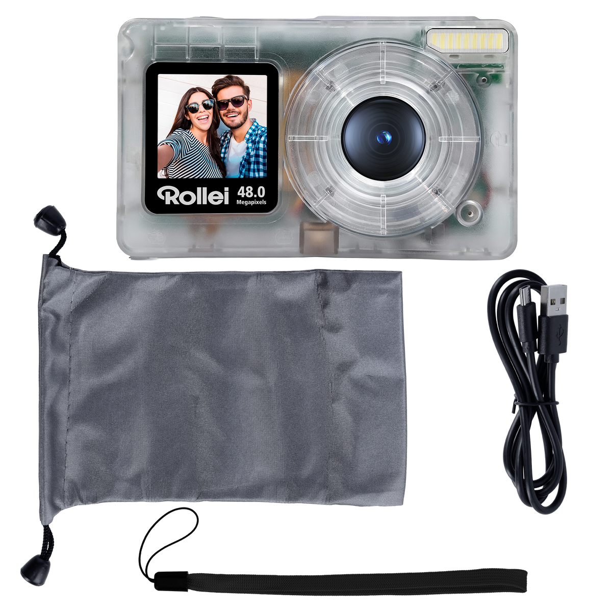 Compactline Pocket | 48MP Digitalkamera mit 4K