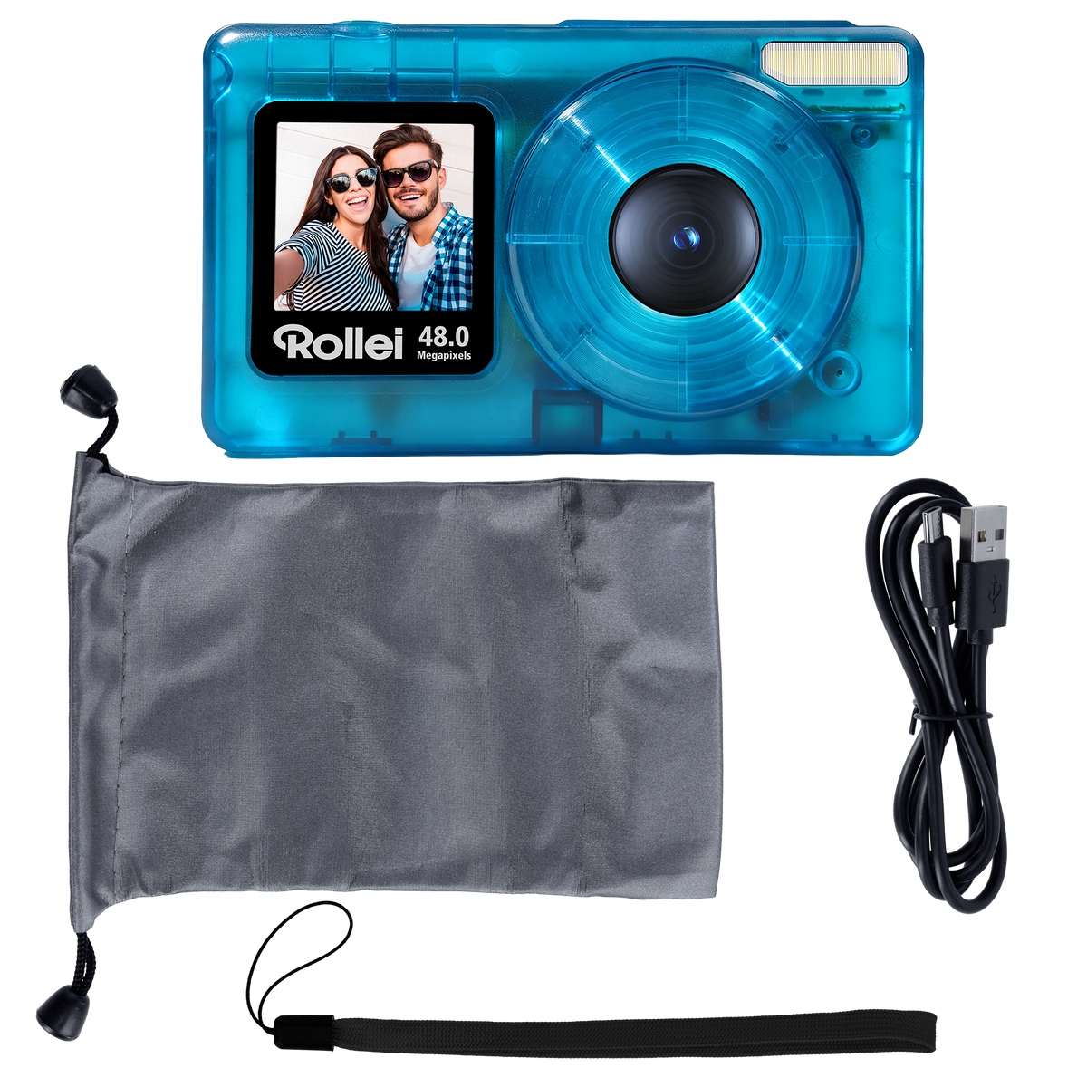 Compactline Pocket | 48MP Digitalkamera mit 4K