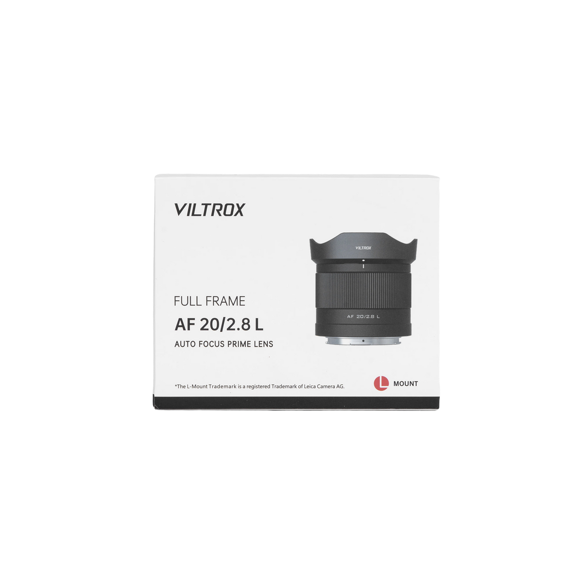 Viltrox Objektiv | AF 20mm | F/2.8 | L-Mount