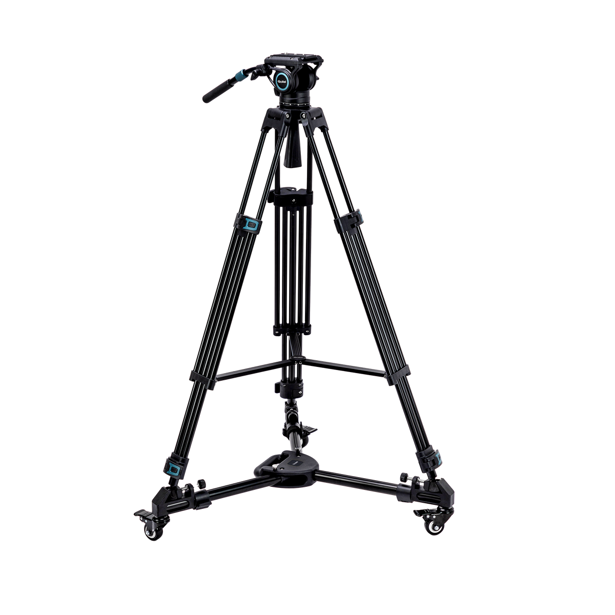 Bundle V9i Video Tripod + Universal Tripod Dolly