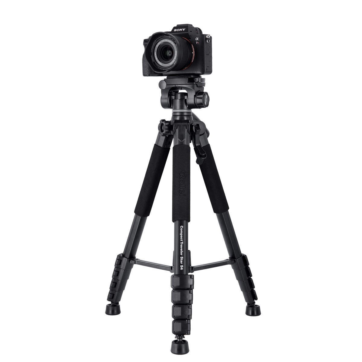 Stativ I Aluminium I Compact Traveler Star S4