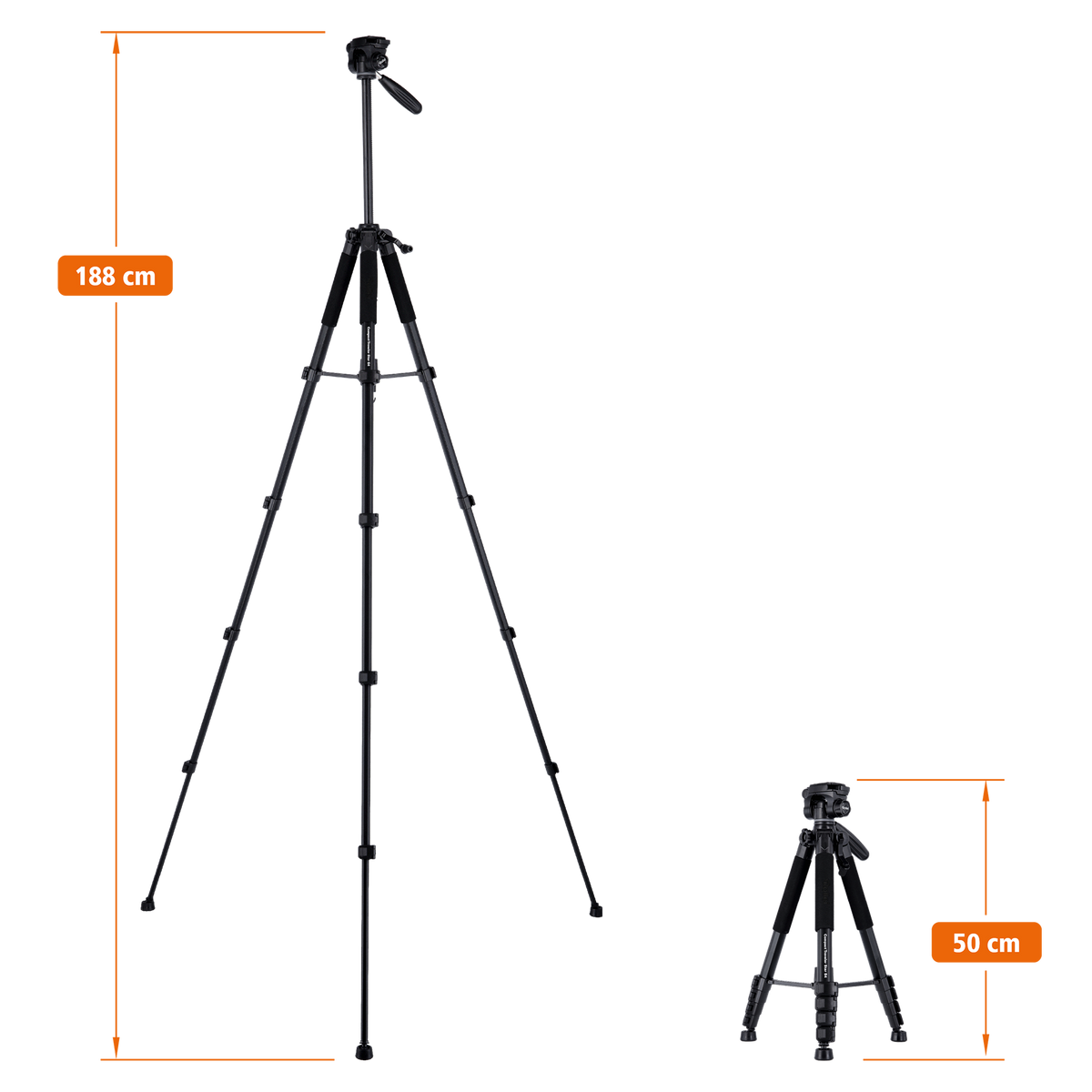 Stativ I Aluminium I Compact Traveler Star S4
