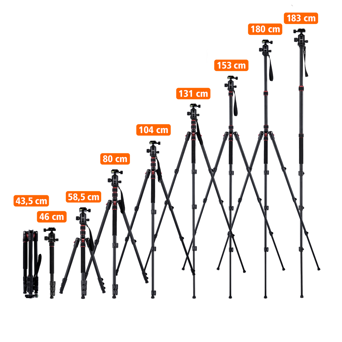 Tripod I Aluminum I Compact Traveler No. 2