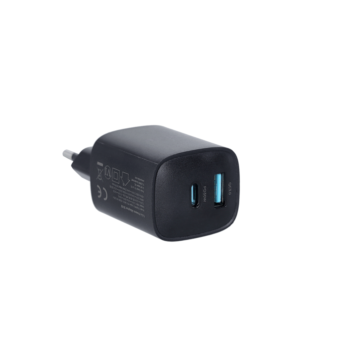 SchnellladegerÀt 30 W | GaN | USB-C- & USB-A-Anschluss