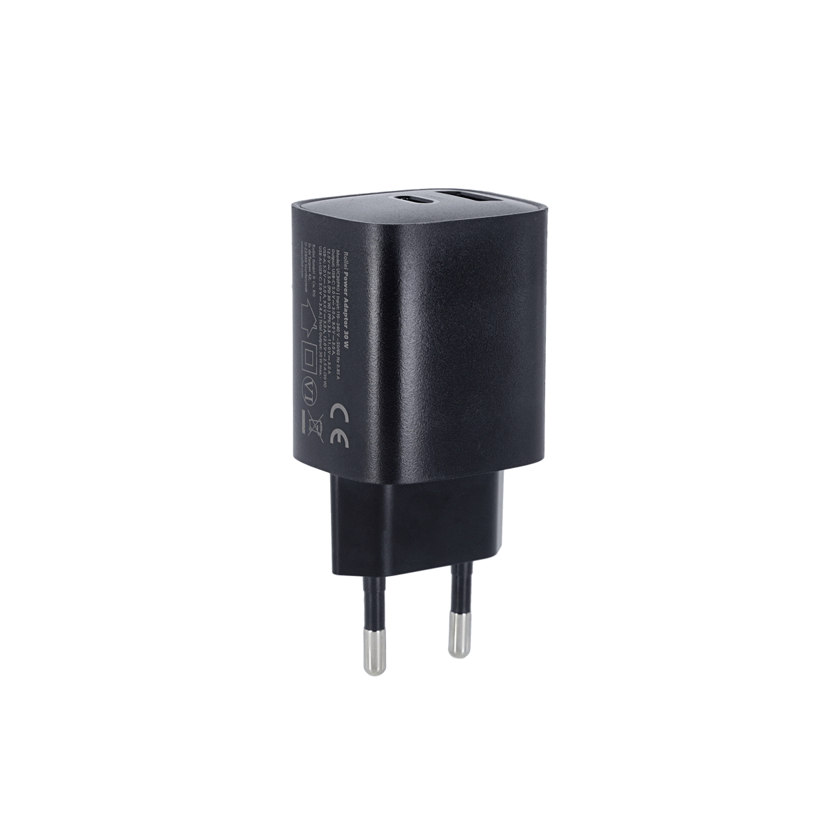 SchnellladegerÀt 30 W | GaN | USB-C- & USB-A-Anschluss
