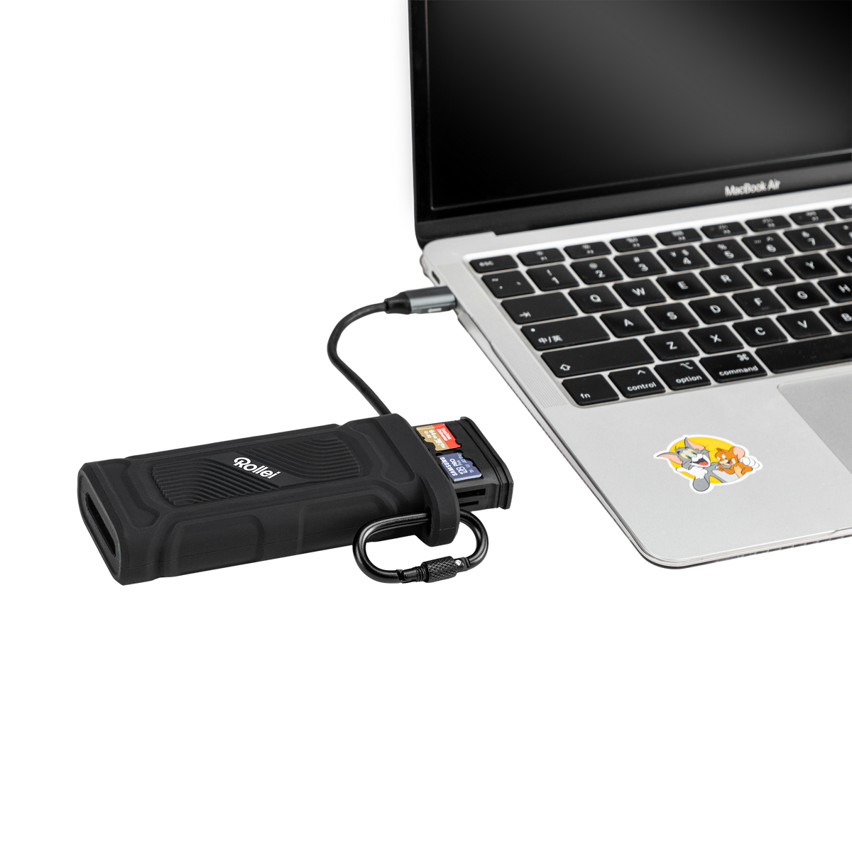 2-in-1 Travel Kartenlesegerät | SD & microSD