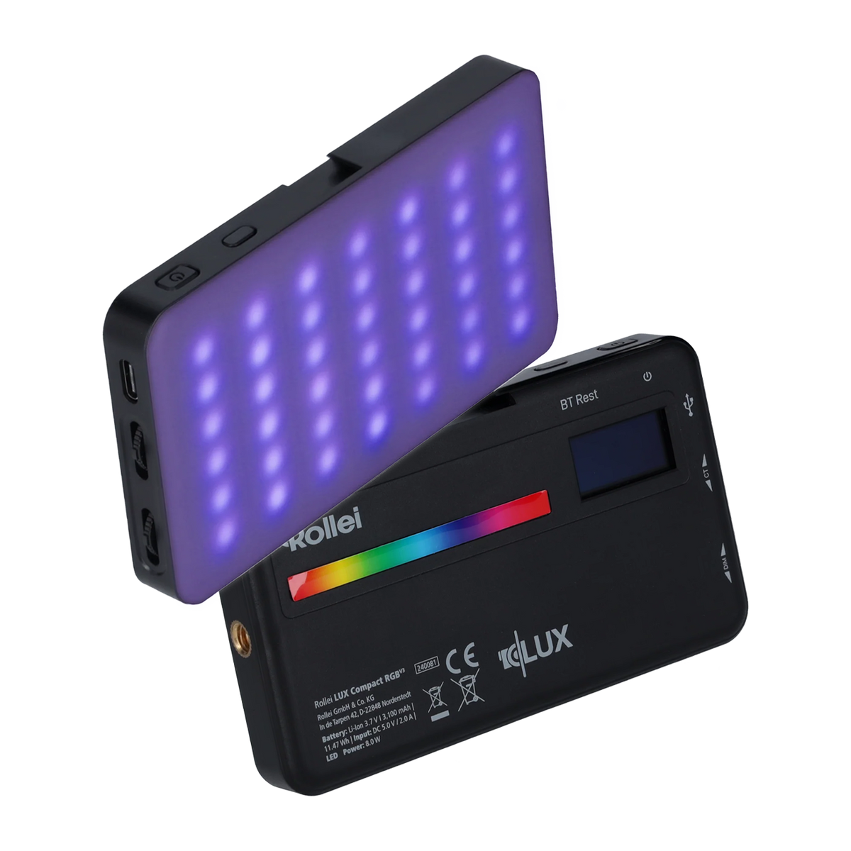 Bundle 2x LED-Dauerlicht | Compact RGB | LUX-Serie