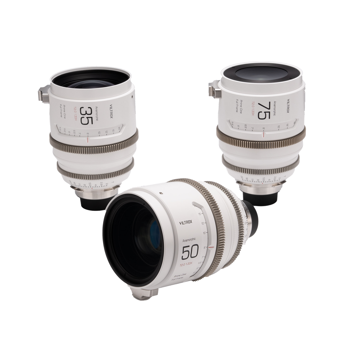 Viltrox Anamorphic Cine Lens Set 35/50/75mm T2.0 1.33x with PL-Mount