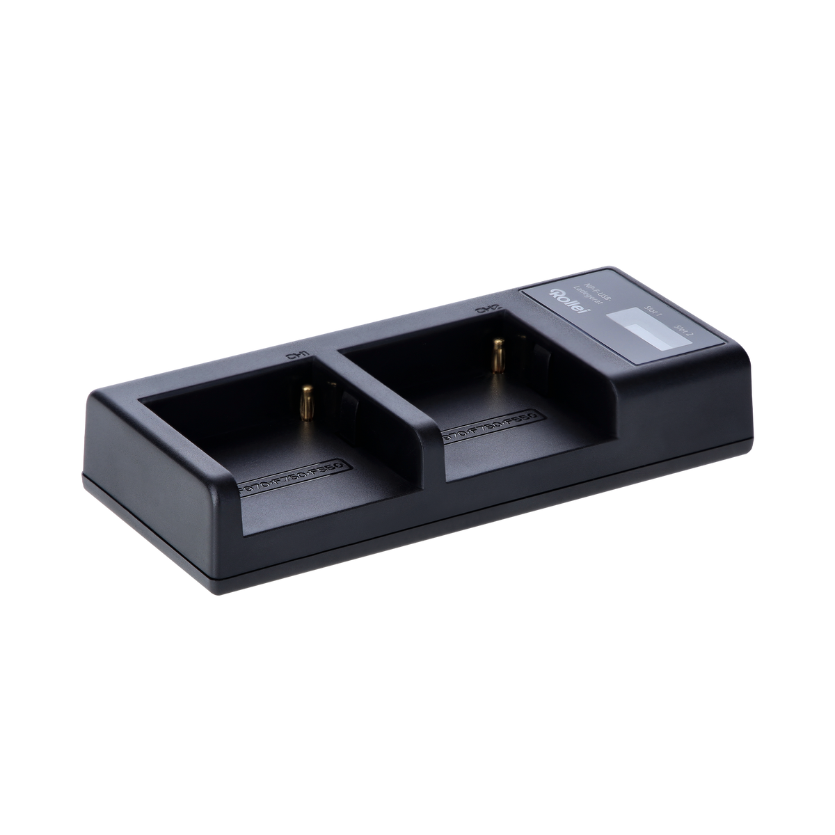 Bundle Ladestation inkl. 2x NP-F Akku mit USB-C | versch. Kapazitäten