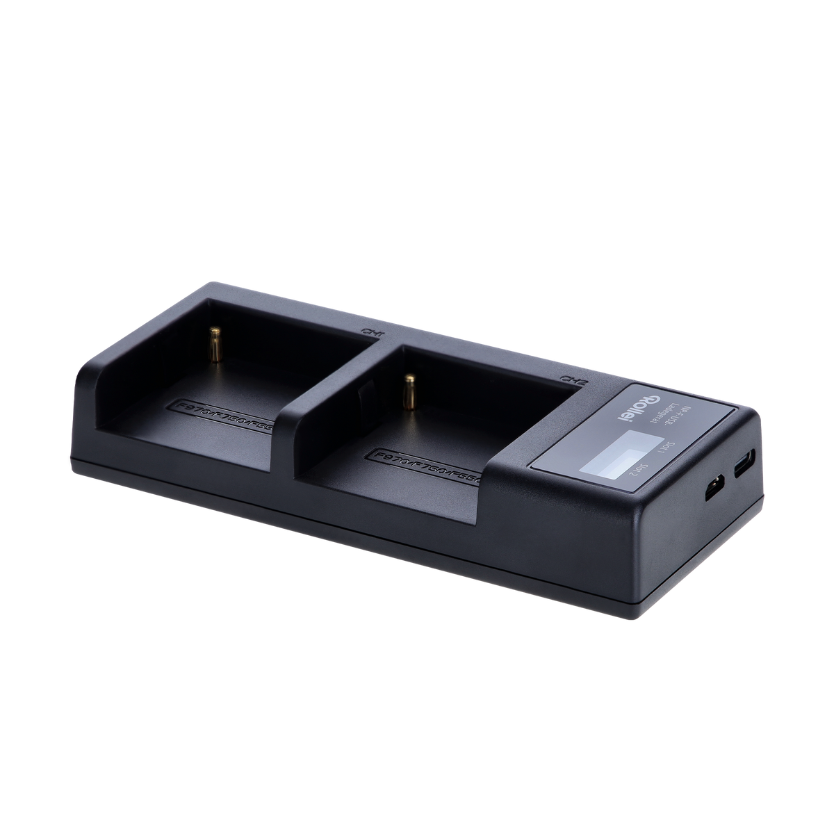 Bundle Ladestation inkl. 2x NP-F Akku mit USB-C | versch. Kapazitäten