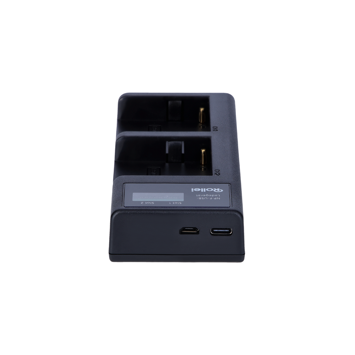 Bundle Ladestation inkl. 2x NP-F Akku mit USB-C | versch. Kapazitäten