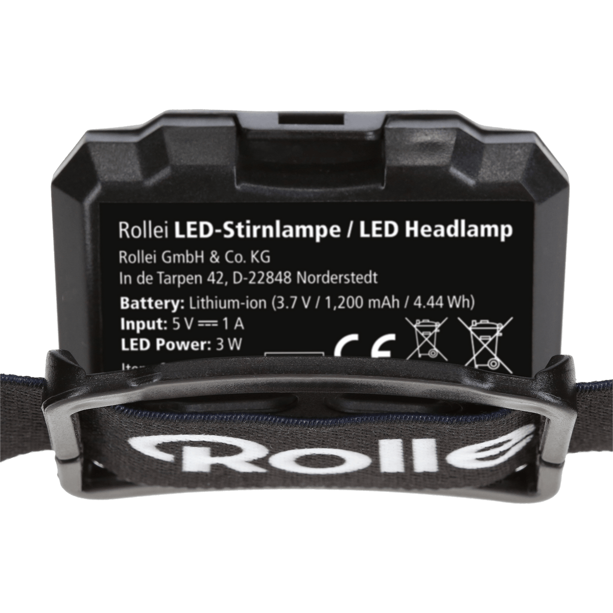 Rollei LED-Stirnlampe