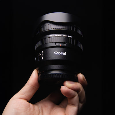Rollei Objektiv | AF 24 mm | F/1.8 FE | Sony E-Mount