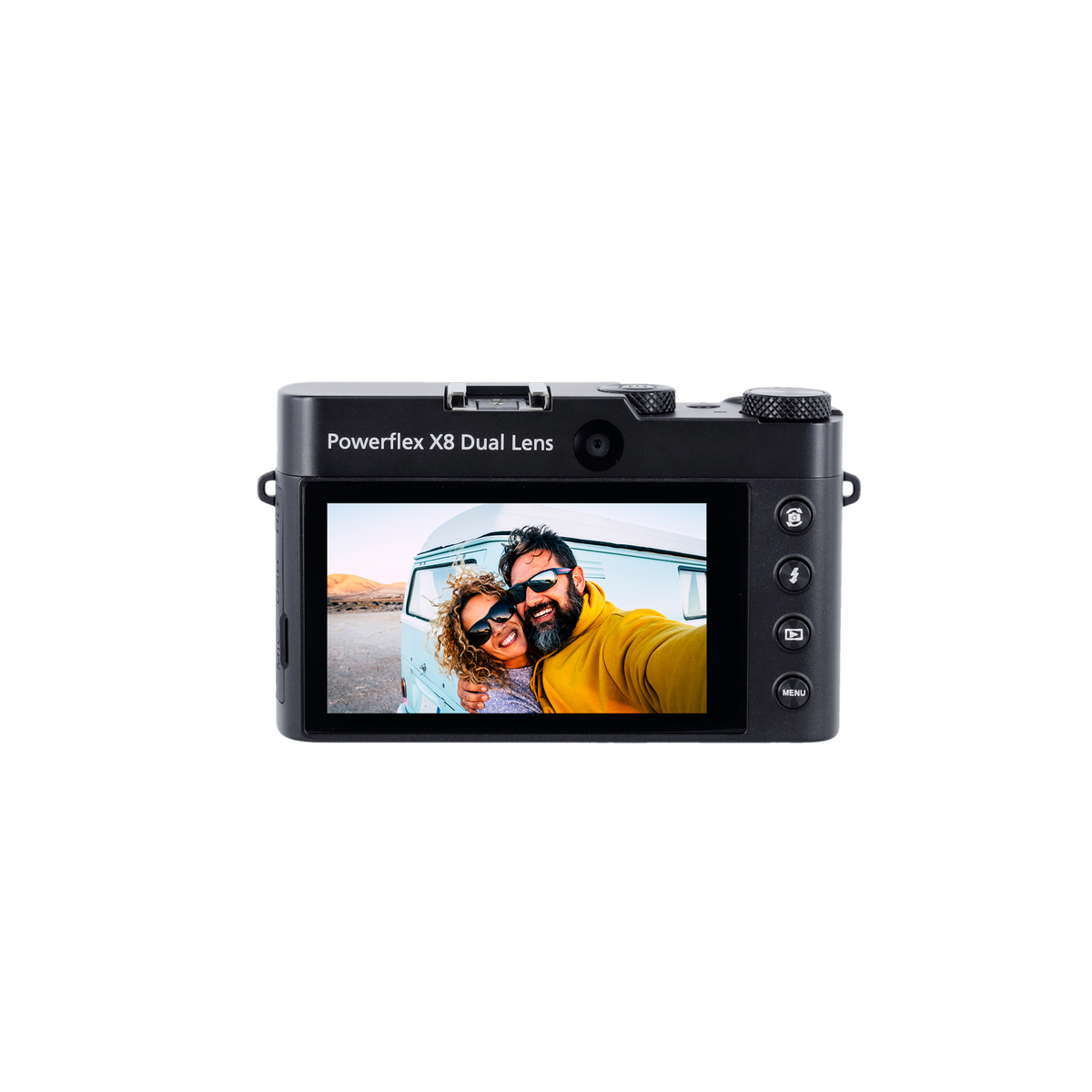 Powerflex X8 Dual Lens | 64MP Digitalkamera mit 5K