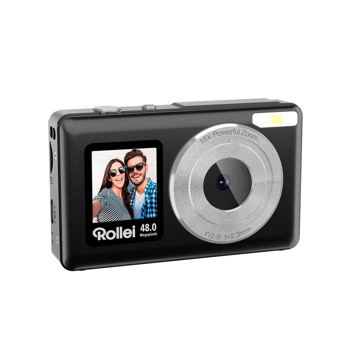 Compactline Pocket | 48MP Digitalkamera mit 4K