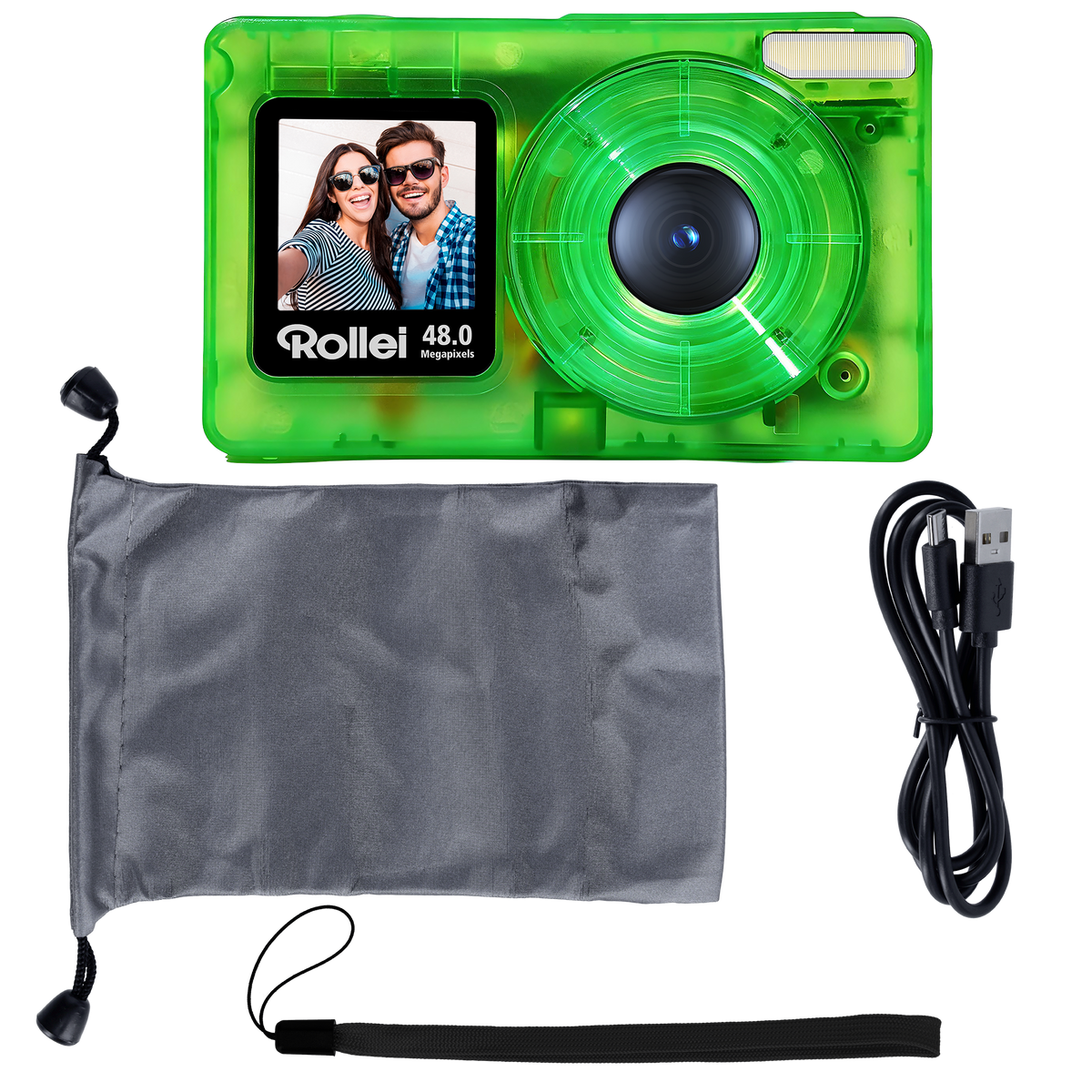 Compactline Pocket | 48MP Digitalkamera mit 4K