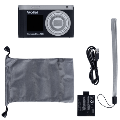 Compactline 12X | 64MP Digital Camera with 4K