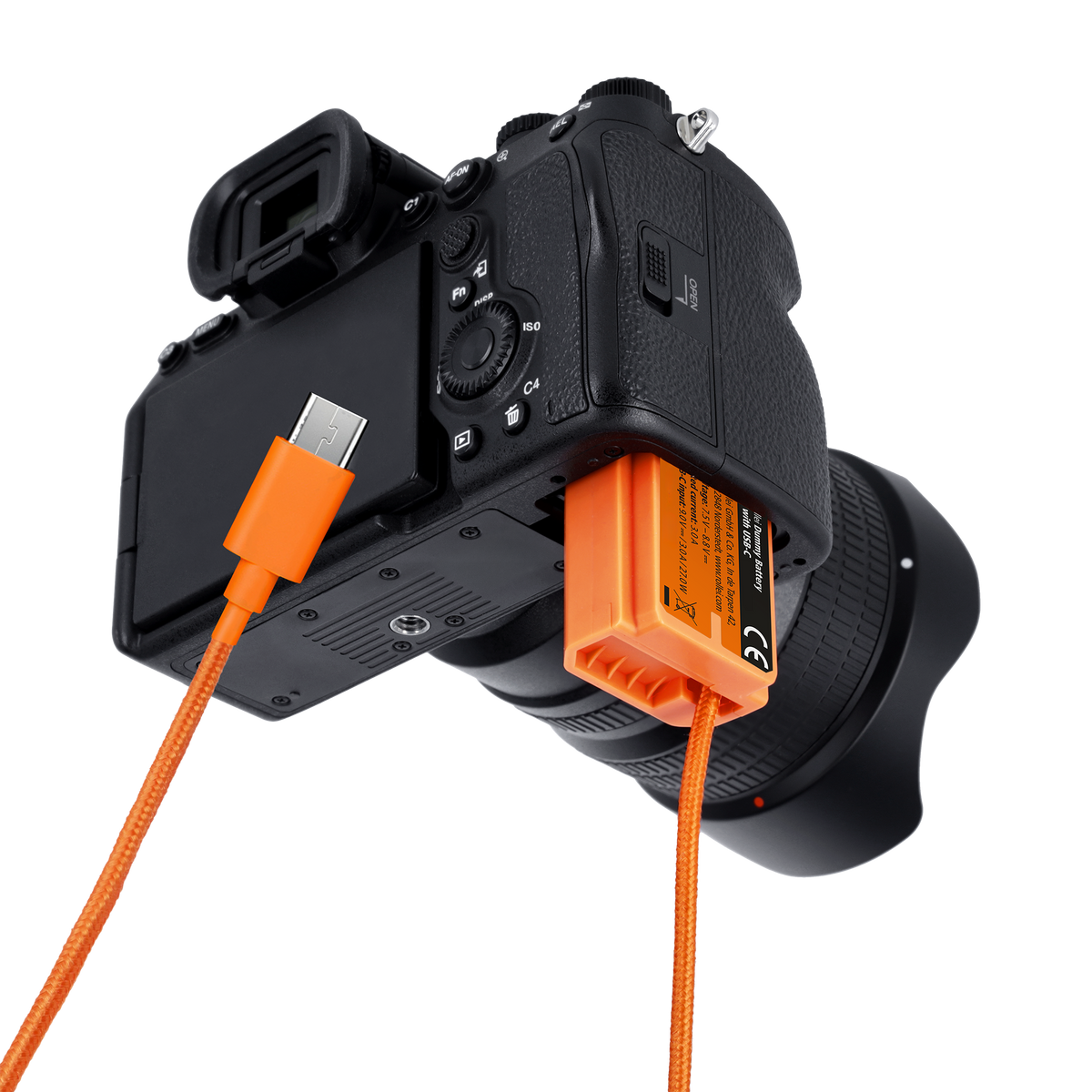 Dummy Kamera-Akku mit USB-C