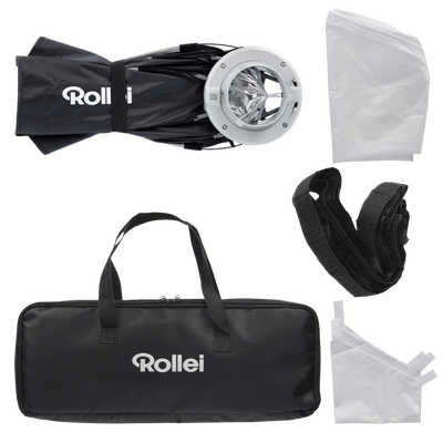 Video Streaming Bundle | Candela 100 Bi-Color | Softbox | Hintergrund | Stativ