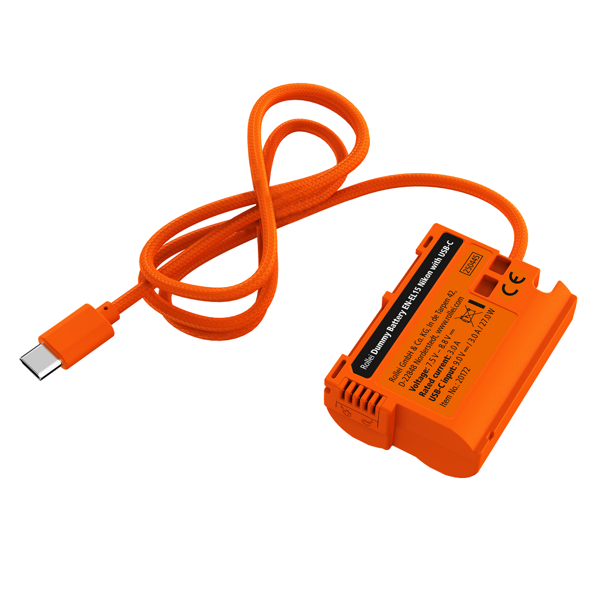 Dummy Kamera-Akku mit USB-C