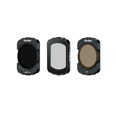DJI Osmo Pocket 3 & 4 Filter-Set | VND2–32, CPL, Black Mist 1/4