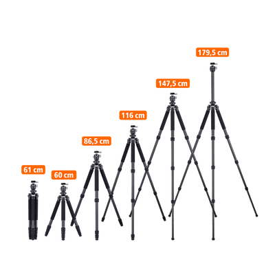Rock Solid Alpha Mark III - Carbon Tripod