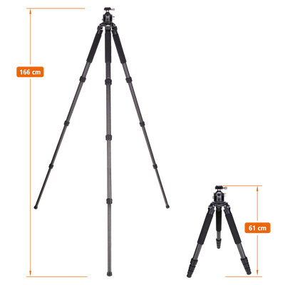 Rock Solid Alpha Mark III - Carbon Tripod
