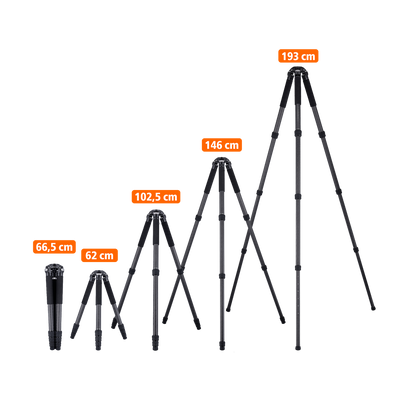 Rock Solid Alpha XL Mark III - Carbon Stativ