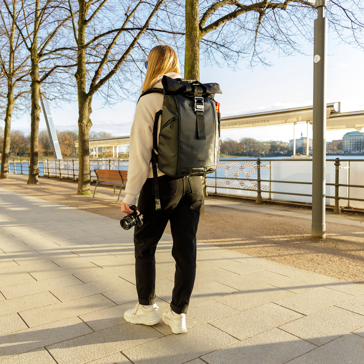 Fotoliner Ocean Rolltop | Fotorucksack
