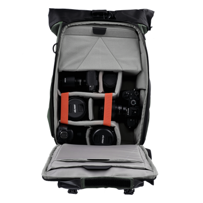 Fotoliner Ocean Rolltop | Fotorucksack