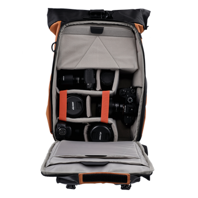Fotoliner Ocean Rolltop | Fotorucksack