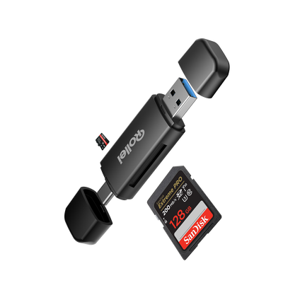 2-in-1 Kartenlesegerät | SD & microSD