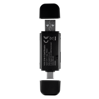 2-in-1 Kartenlesegerät | SD & microSD