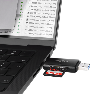 2-in-1 Kartenlesegerät | SD & microSD