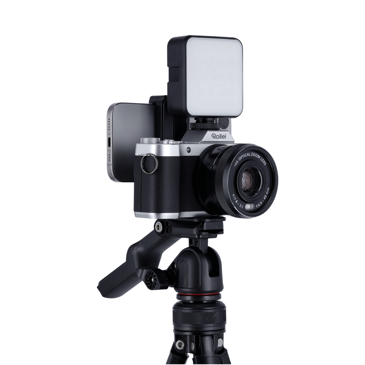 Content Creator Travel Kit | Actioncam, Stativ & Tasche im Bundle
