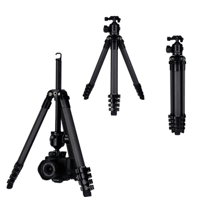 Lion Rock Traveler Pro inkl. Stativkopf | All Black