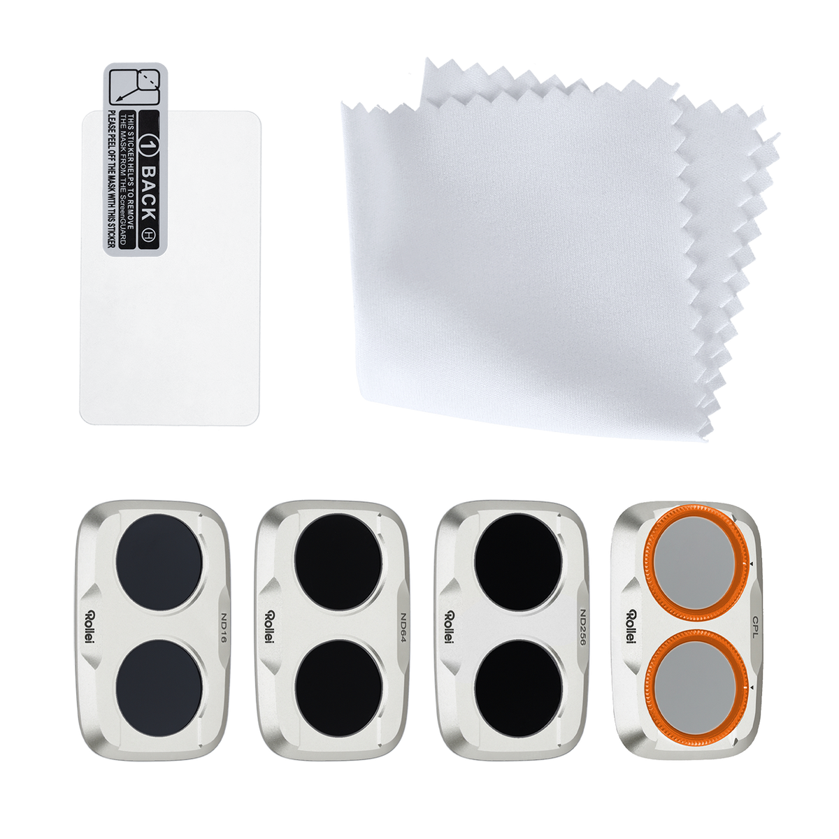 DJI Osmo Pocket 4 Pro Filter-Set | CPL, ND16, ND64, ND256