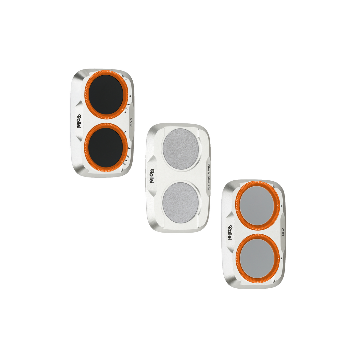 DJI Osmo Pocket 4 Pro Filter-Set | CPL, VND2-32, Black Mist