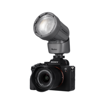 Aufsteckblitz I 2-in-1 LED-Blitz I HS Freeze Q1