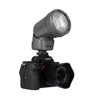 Aufsteckblitz I 2-in-1 LED-Blitz I HS Freeze Q1
