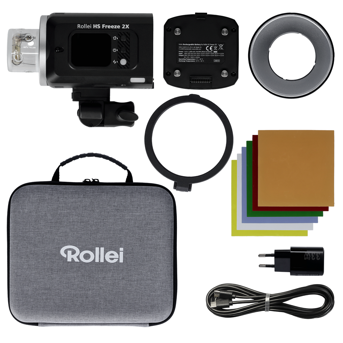 Studio Bundle HS Freeze 2X – Komplettset mit Softbox, Stativ & Funksender
