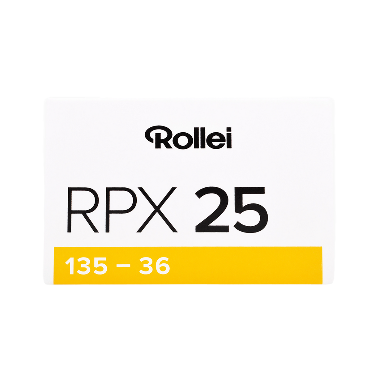 RPX Schwarzweiß-Negativfilm | 35 mm & Rollfilm | ISO 25 / 100 / 400