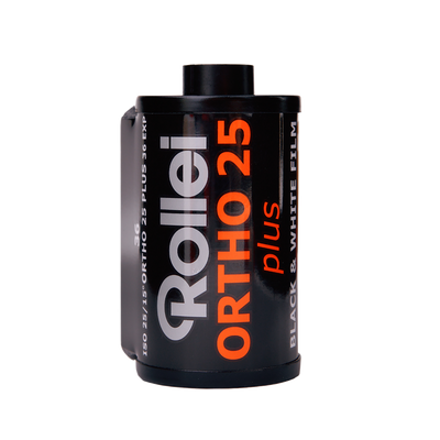 Ortho 25 plus Schwarzweiß-Negativfilm | 35 mm | 36 Aufnahmen | ISO 25