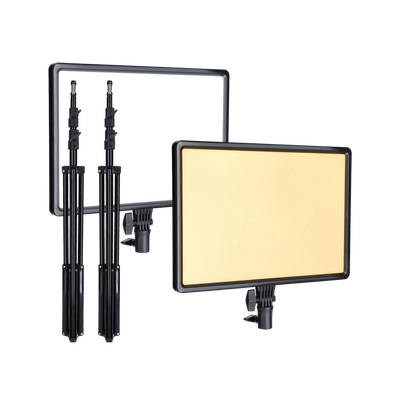 Bundle 2x LUMIS LED Panel + Light Stands | Bi-Color