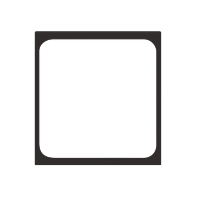 3er-Set Filterdichtung für 100mm Rechteckfilter