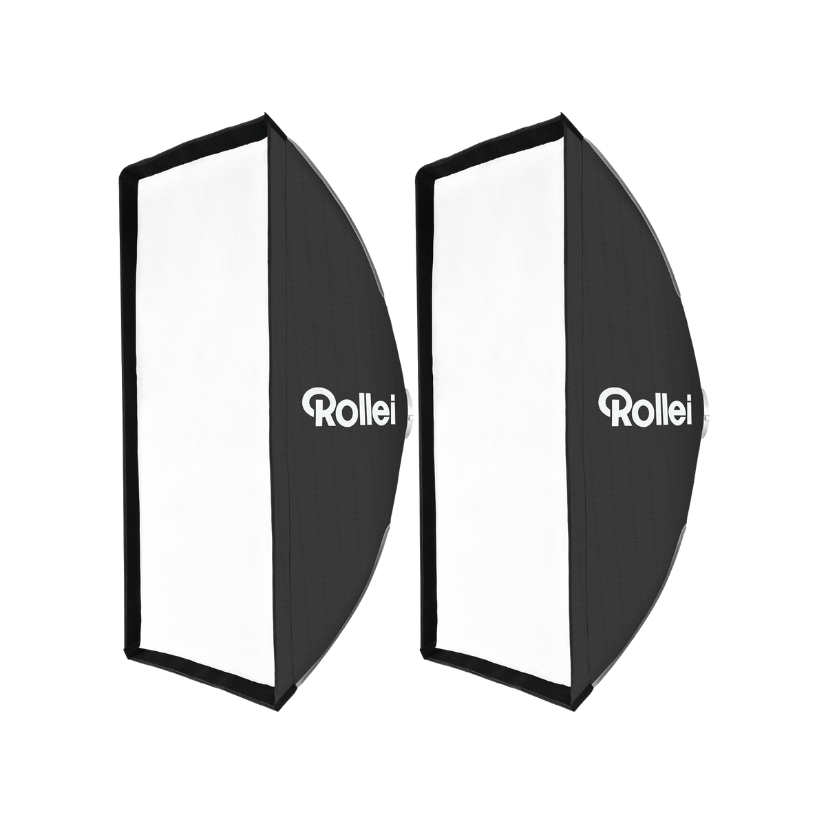 Bundle 2x Softbox Rechteck | Schnellverschluss, Aufklapp-System & Gitter