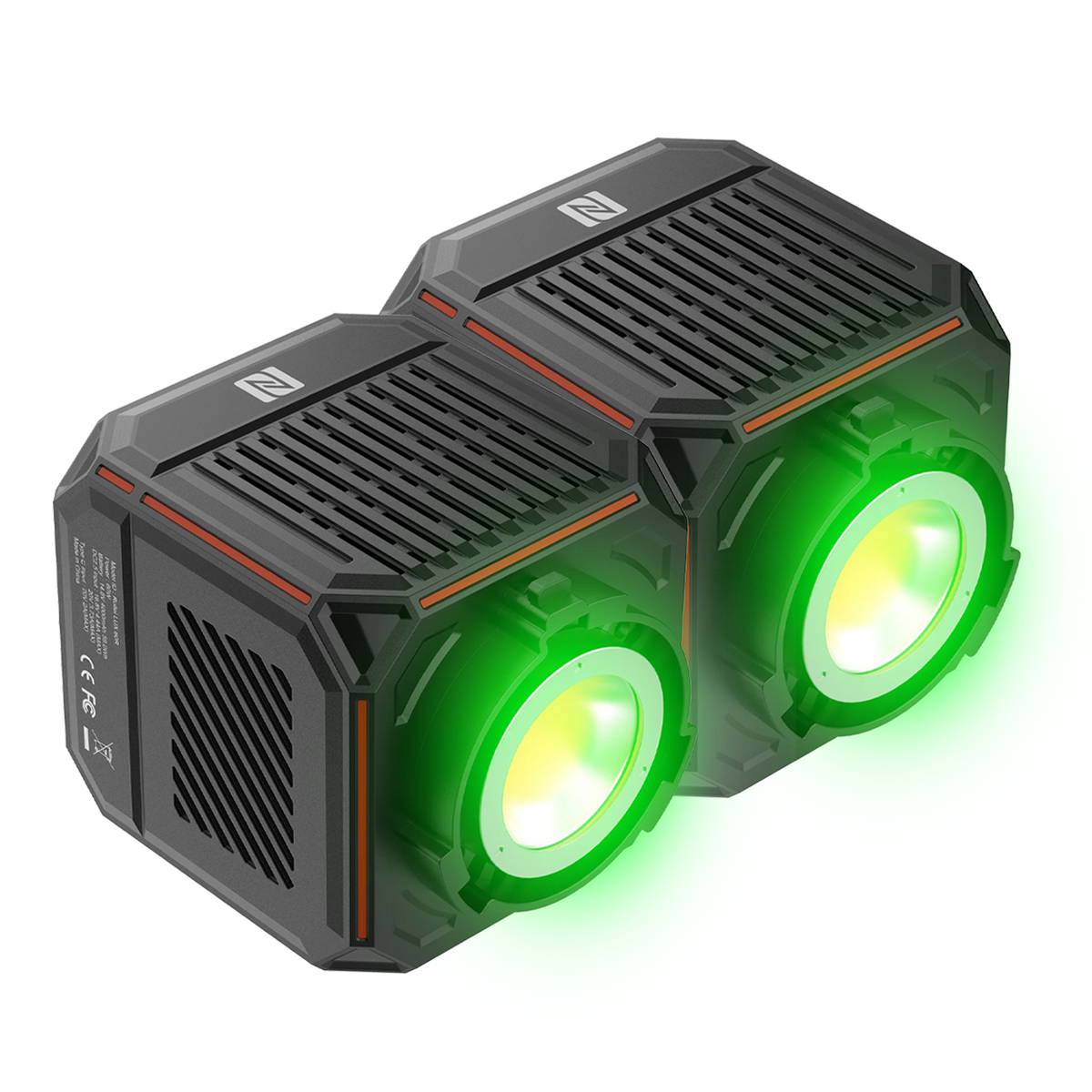 Bundle 2x LED-Dauerlicht | RGB Cube 60 | LUX-Serie