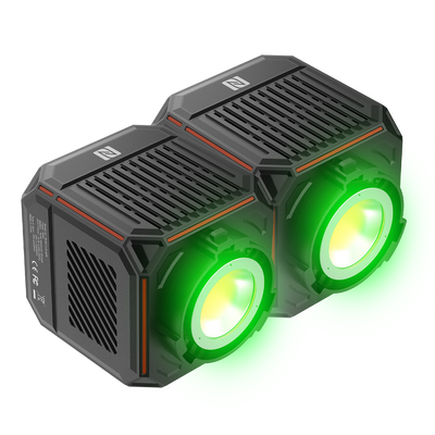 Bundle 2x LED-Dauerlicht | RGB Cube 60 | LUX-Serie